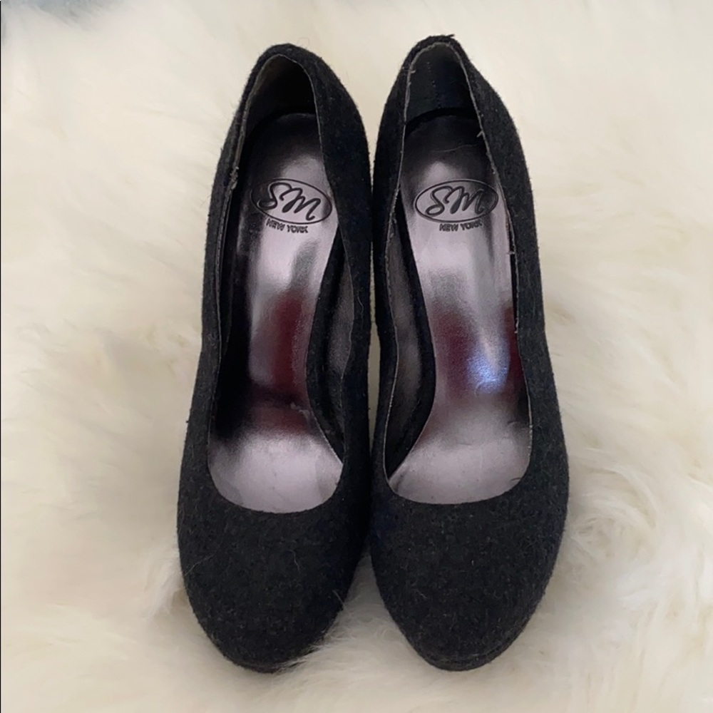 Black high heels